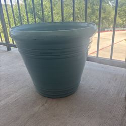 Teal Planter