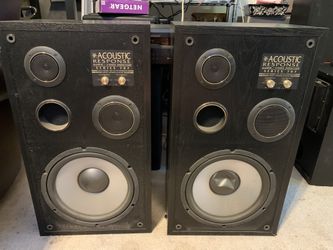 Moving Sale Acoustic Response Speakers