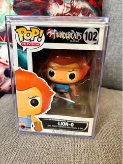 Thundercats Funko Pop Lion-o With Hard Protective Case