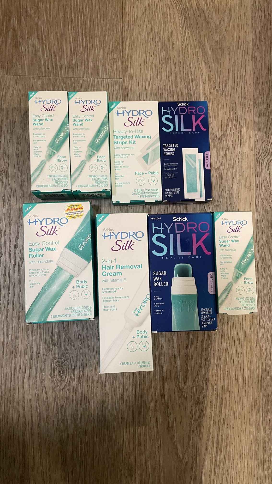 schick hydro silk wax bundle $35