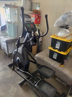 Elliptical Machine black