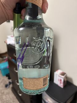 Jason Mamoa Signed Bottle Of Meili Vodka