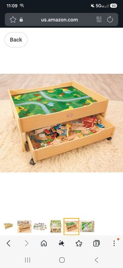 Little Tikes Real wood play table
