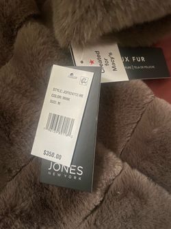 Faux fur coat