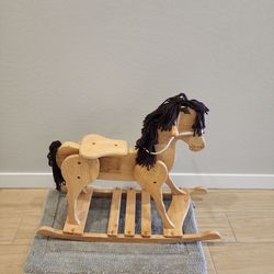 Wooden Rocking Horse