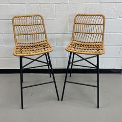 Rattan Bar Stools