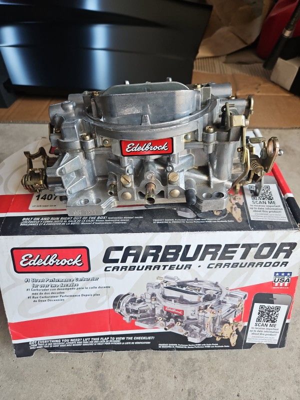 Edelbrock Carb Practically Brand New