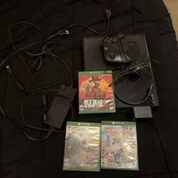 Xbox One Includes: Games Headset Recharging Battery Pack 