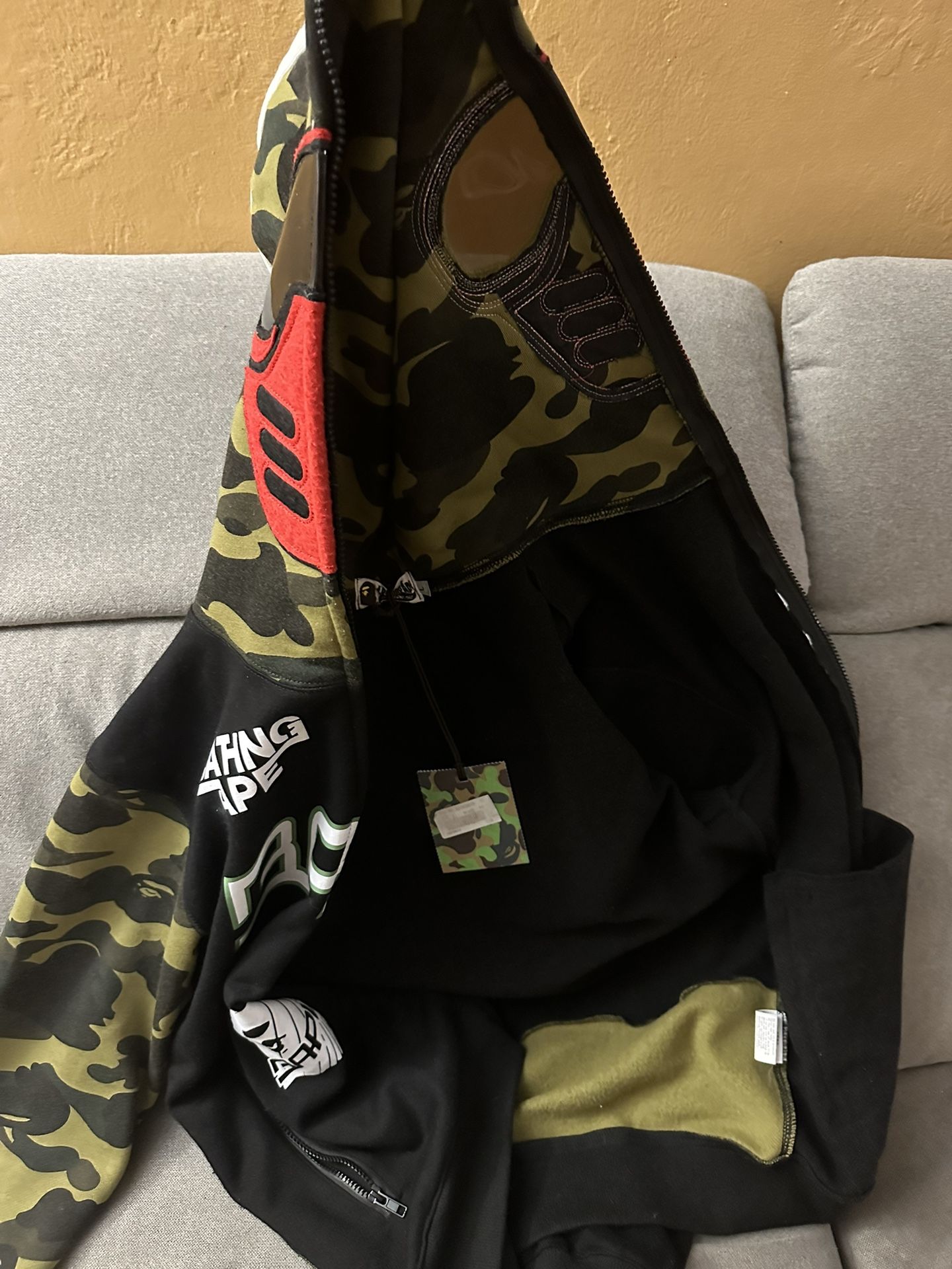BAPE Bmx Mask Full Zip Hoodie
