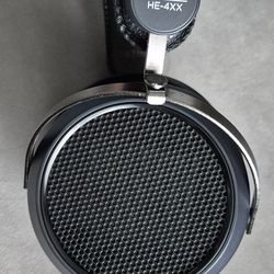 Hifiman x Drop He-4xx hifi over ear Planar headphones open back new pads Audiophile