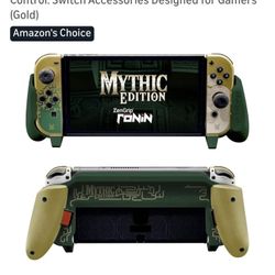 Satisfye - ZenGrip Ronin Mythic Edition, a Dockable Switch Grip Compatible with Nintendo Switch - Comfortable & Ergonomic Grip, Joy Con & Switch Contr