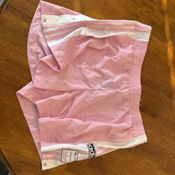 NEW ADIDAS ORIGINALS WOMENS ADIBREAK TREFOIL SHORTS ~SIZE pink size xxl #IU2518