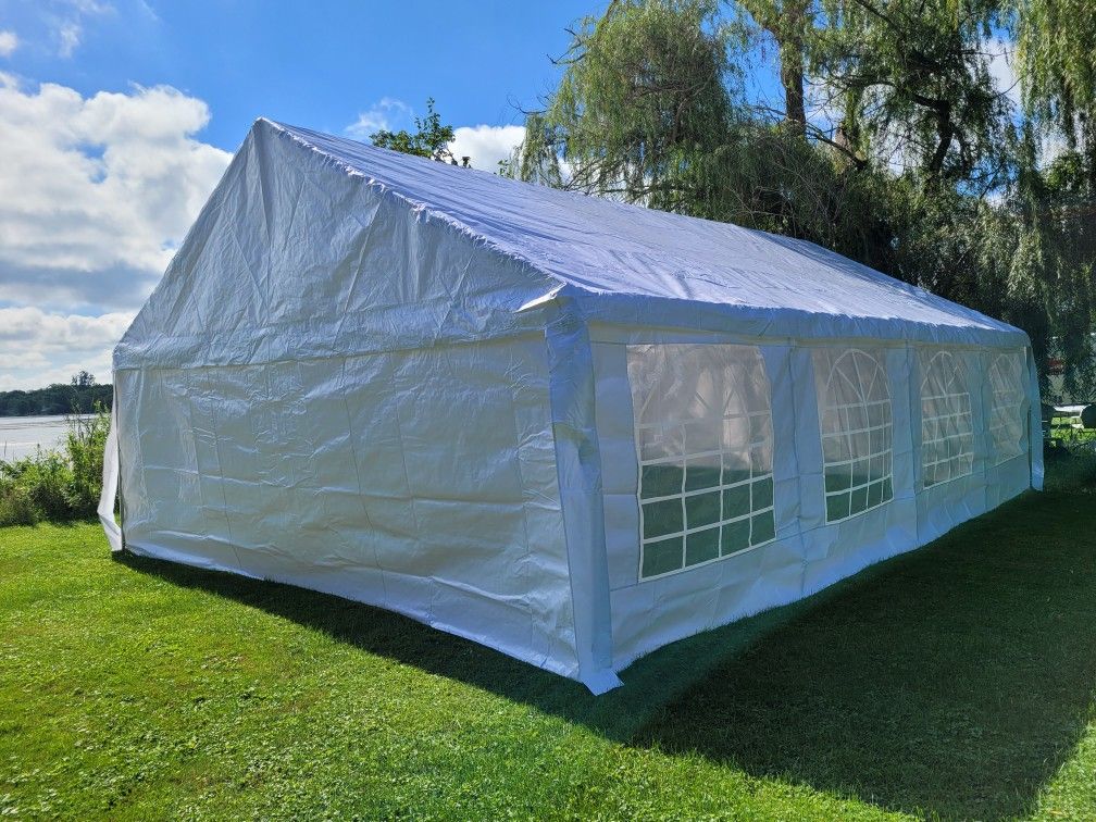 NEW! ONLY SALE! CREDIT CARD OK! PARTY TENT SIZE 20X30 HEAVY DUTY