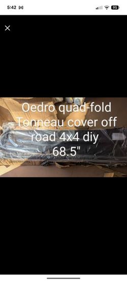 oEDRo quad-fold Tonneau off-road 4x4 diy 68.5 NEW