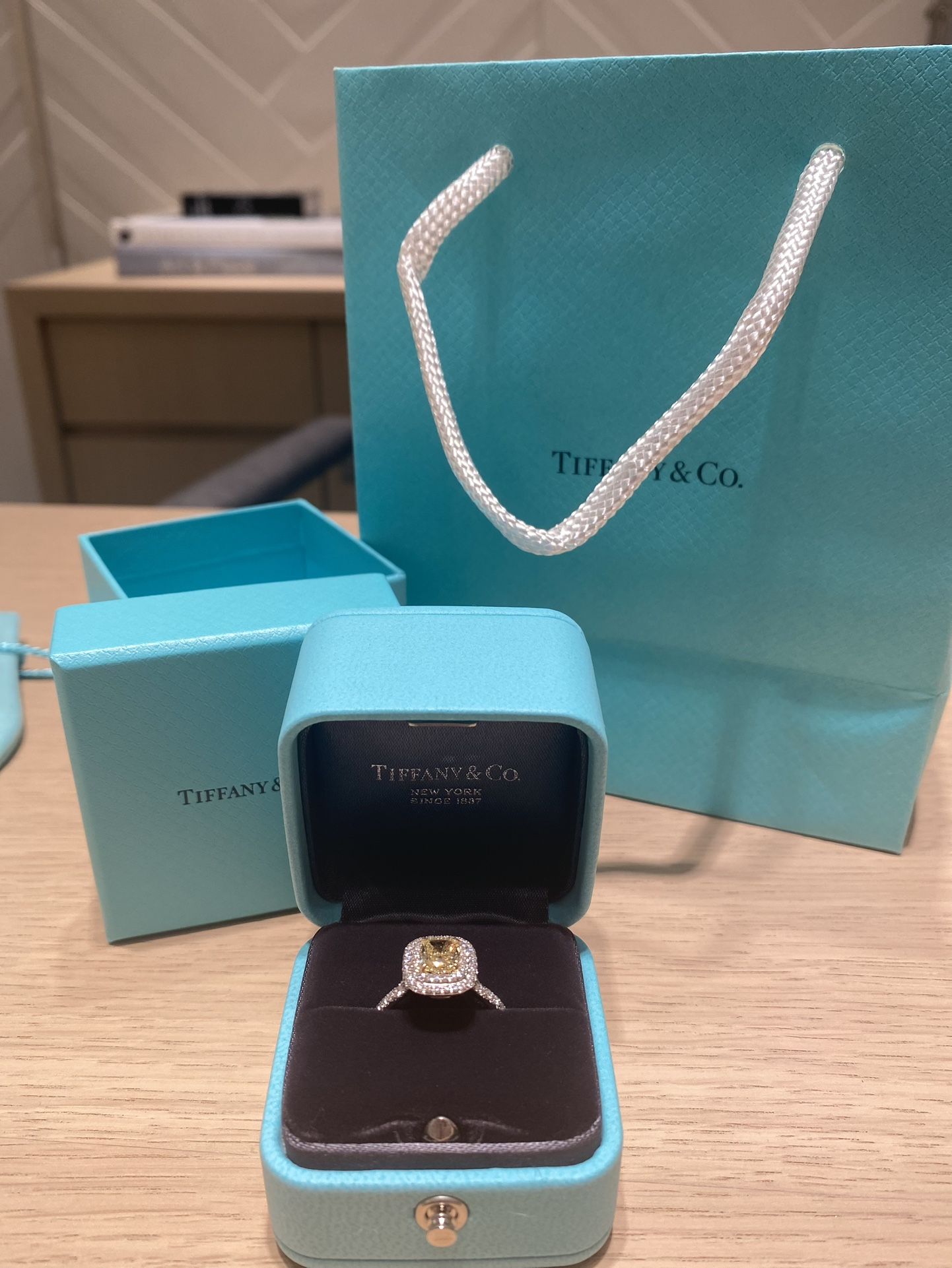 Tiffany’s Yellow Canary Diamond Ring 