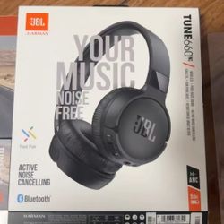 JBL TUNE600NC Wireless Bluetooth Headset Black