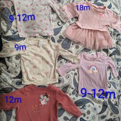 Baby Girl Clothes 9 to 18 Months