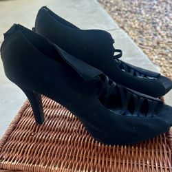 IMPO Ladies Pump Black Heels 8.5