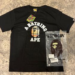 Bape black tshirt
