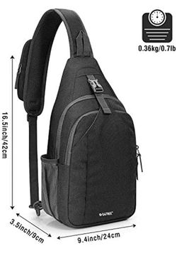 G4Free Sling Bags Men Shoulder Backpack Small Cross Body Chest Sling  Backpack