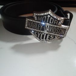 Harley Davidson Genuine Leather Belt 