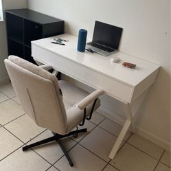 White Computer Desk 