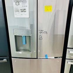🔥🔥36” GE French Door Refrigerador 
