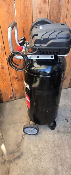 Husky Vertical Air Compressor with Wheels
