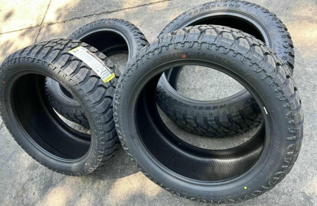 33x12.50 22 FORCELAND REBEL HAWK R/T new Tires 
