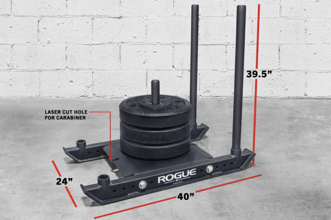 LIKE NEW ROGUE DOG PUSH / PULL SLED 1.2 w/ LOTS OF UPGRADES!!