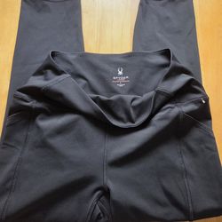 Spider 🕷 black women pants size Large