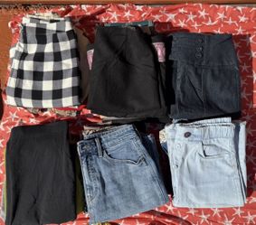 Variety of rarely used Designer Brands Denim skirts And dressy skirts for sale