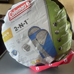 NEW! Coleman Subzero Sleeping Bag