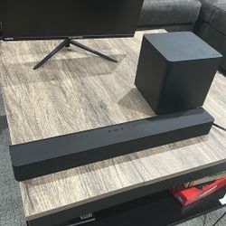 Vizio Soundbar With Subwoofer (Used) 