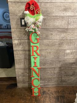 Grinch Porch Signs
