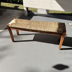 Woven Bench 