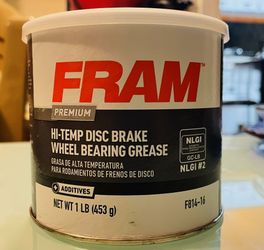 FRAM Hi-Temp Disc Brake Wheel Bearing Grease