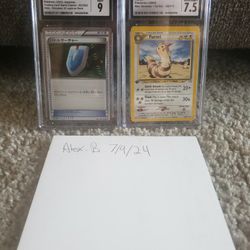 CGC Graded Pokemon Cards bundle 