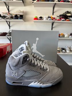 jordan 5 wolf grey