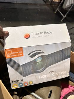 LED Home Cinema Projector with HDMI