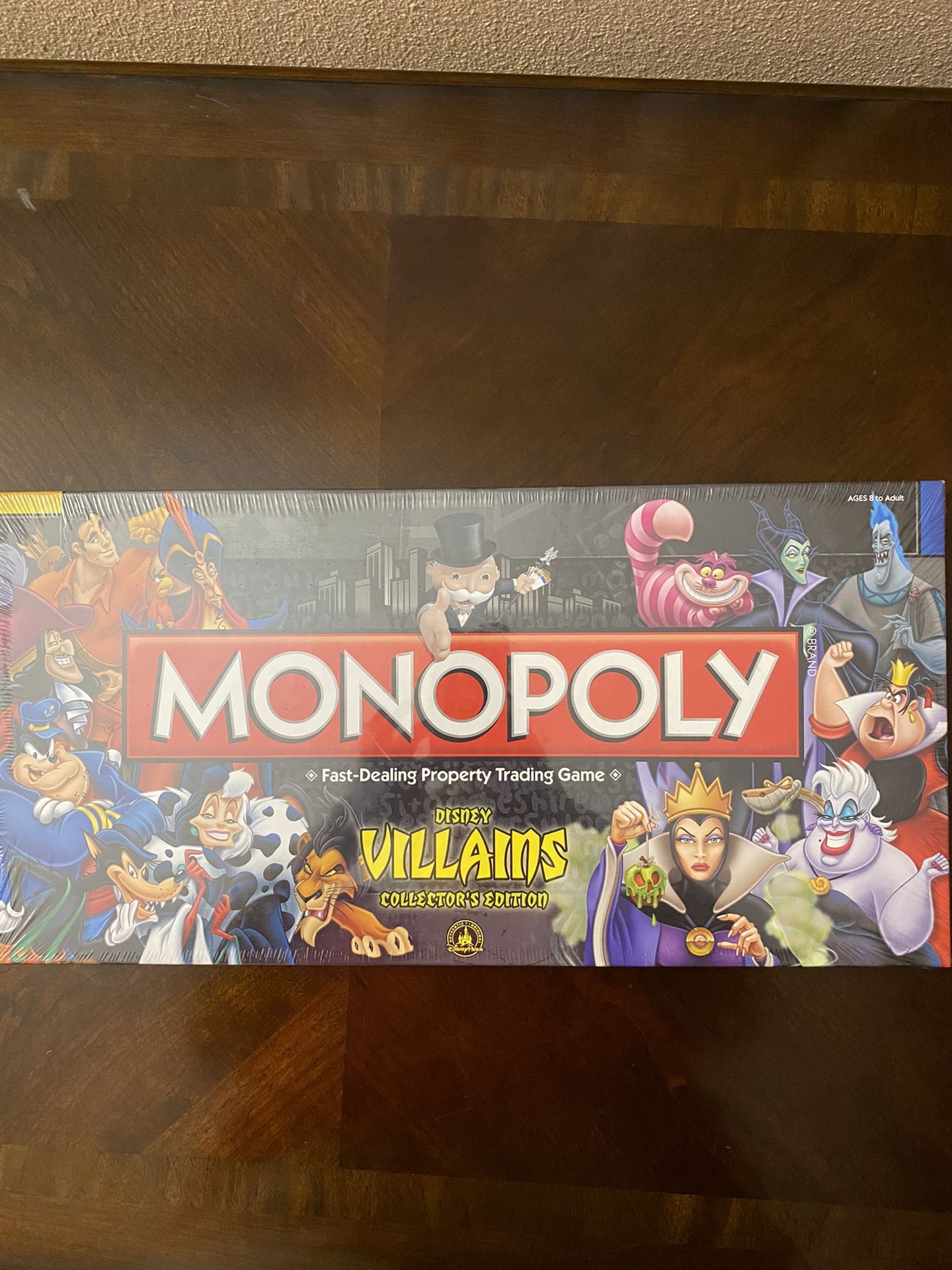MONOPOLY Disney Villains Collector’s Edition, *RARE…HARD TO FIND!*