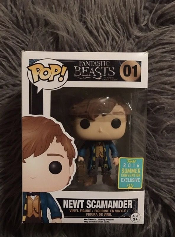 SDCC Newt Scamander Funko Pop Vinyl