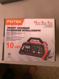 POTEk smart battery charger