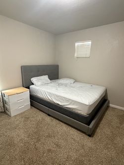 Bed and mattress