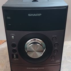 Sharp Micro Component Stereo System