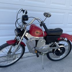 Vintage Harley Davidson Sportster Bicycle. Rare.  Collectible 