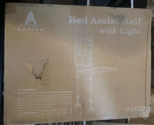 Bed assist rail with light NEW