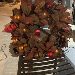 Fall Wreaths Two Of Them 