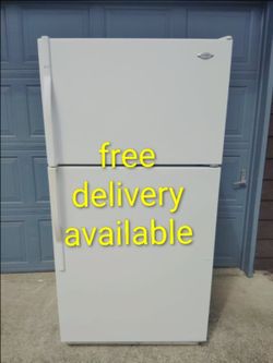 Amana top freezer refrigerator 21 cu ft