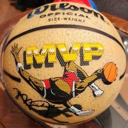RARE WILSON "MICHAEL JORDAN " BASKETBALL Vintage Weighted Offical Size & Weight